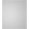 Ekena Millwork Vertical Surface Mount PVC Gable Vent: Non-Functional, w/3-1/2"W x 1"H, Standard Frame, 34"W x 40"H GVPVE34X4001SN - alternate 5